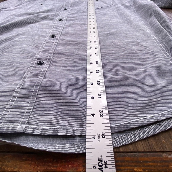 Drill NYC Men’s Short Sleeve Casual Button Down Shirt Light Weight Size 3XLB - Picture 10 of 10